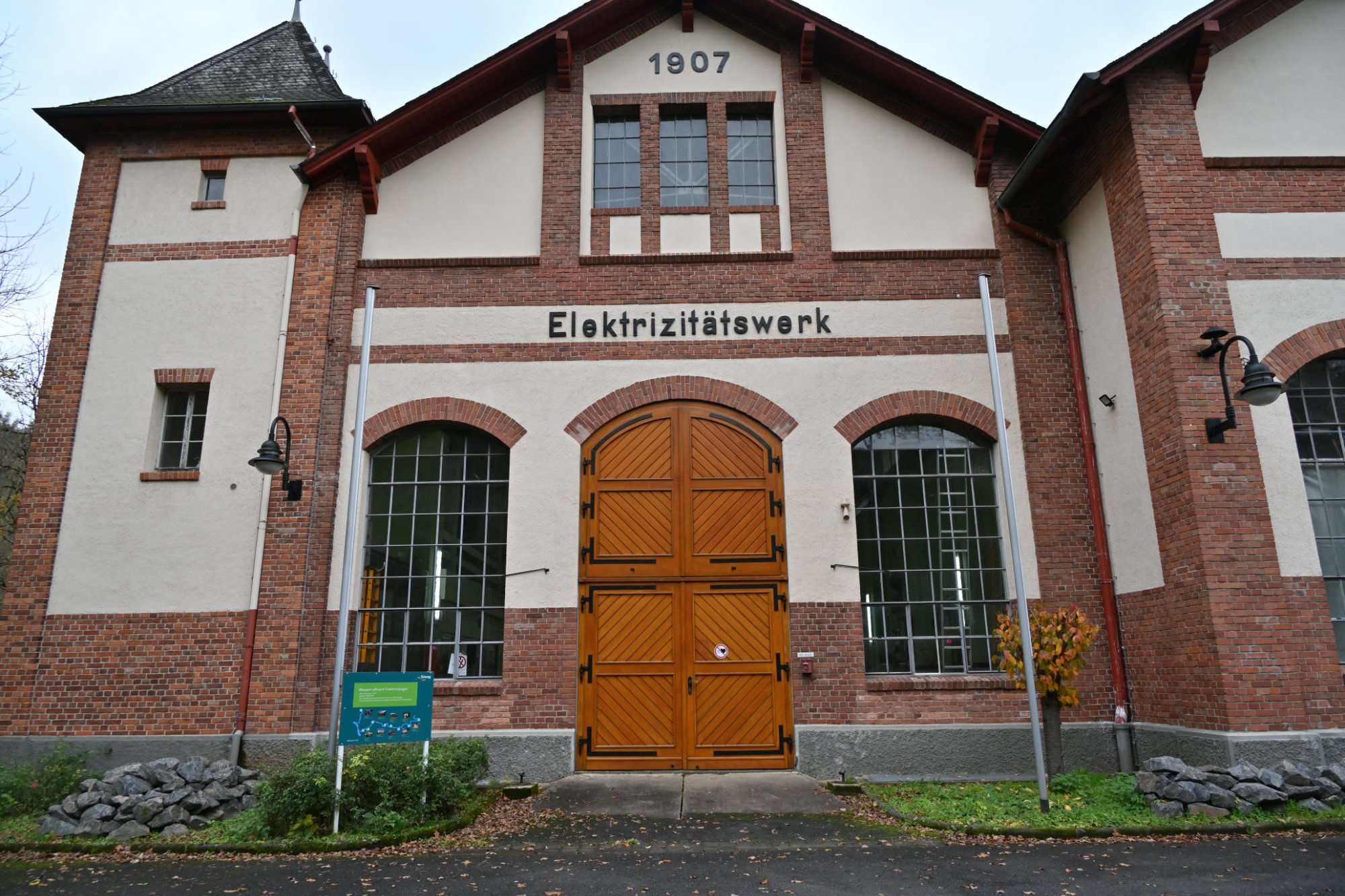 Historisches Elektrizitätswerk Friedrichssegen, erbaut 1907